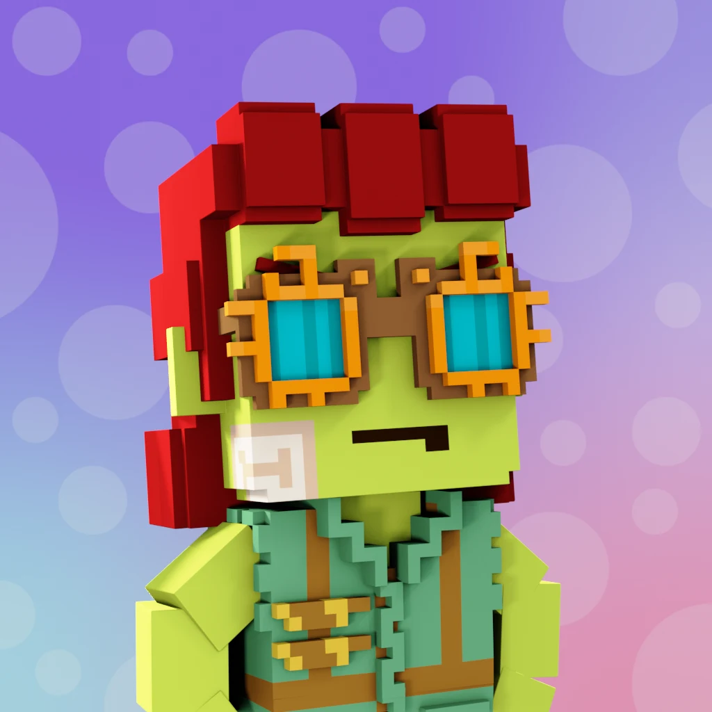 Pirate #4013 voxel render