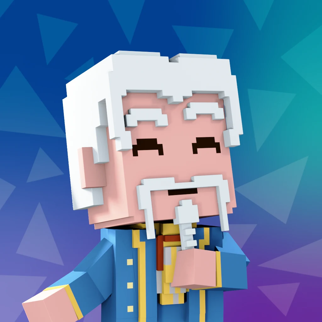 Pirate #4016 voxel render