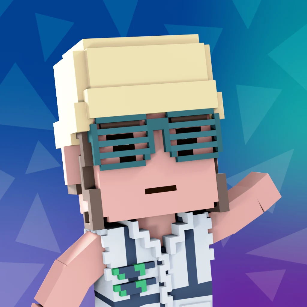 Pirate #4028 voxel render