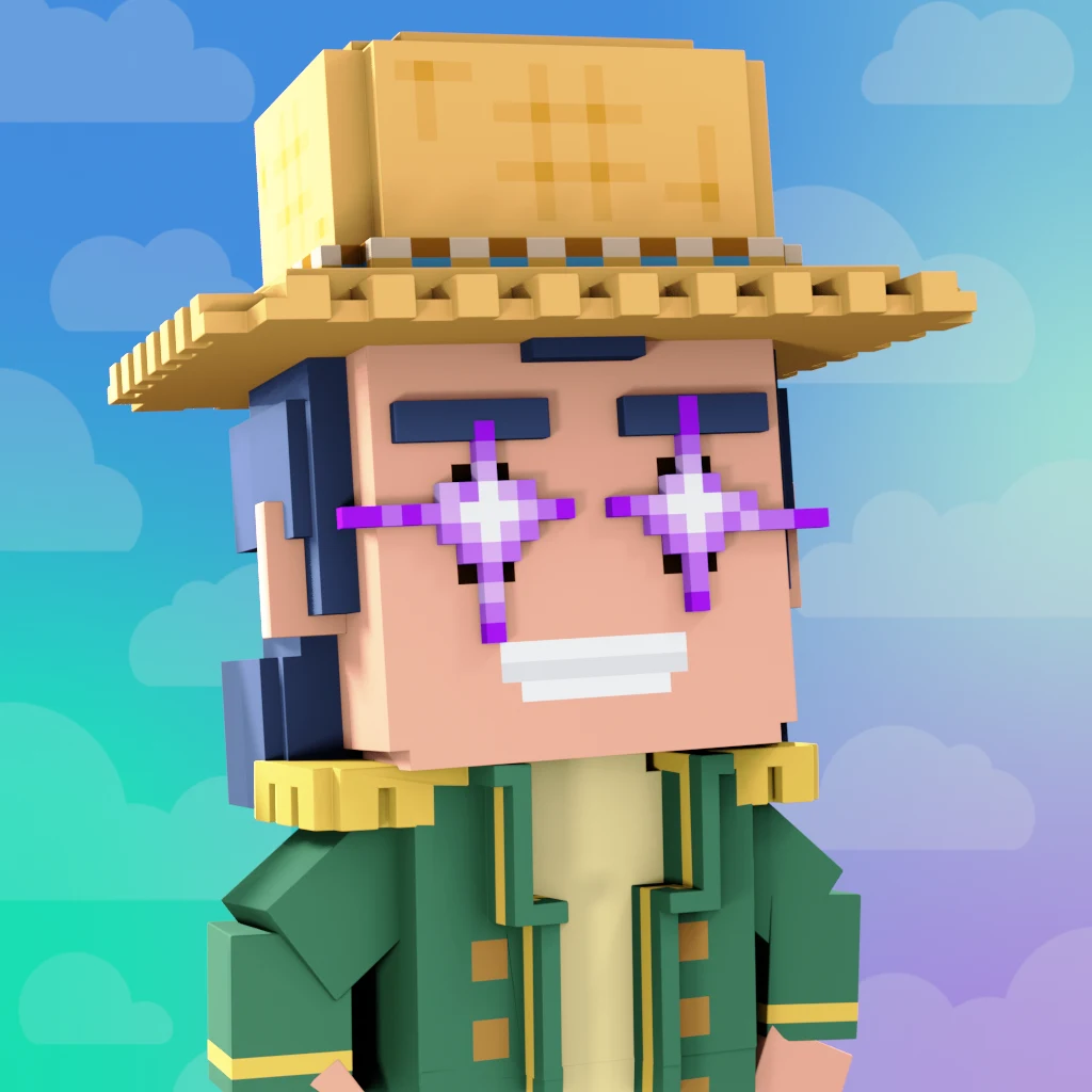 Pirate #4030 voxel render