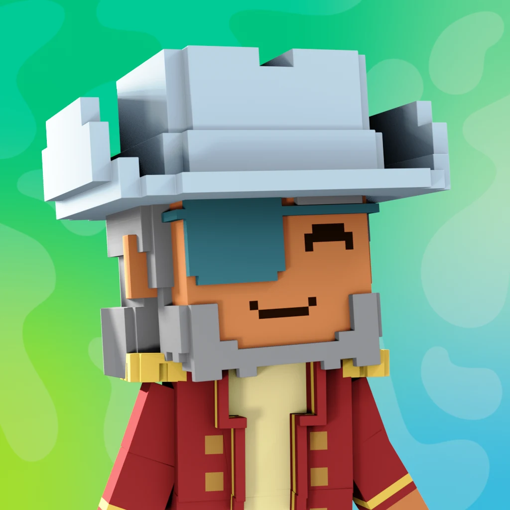 Pirate #4034 voxel render