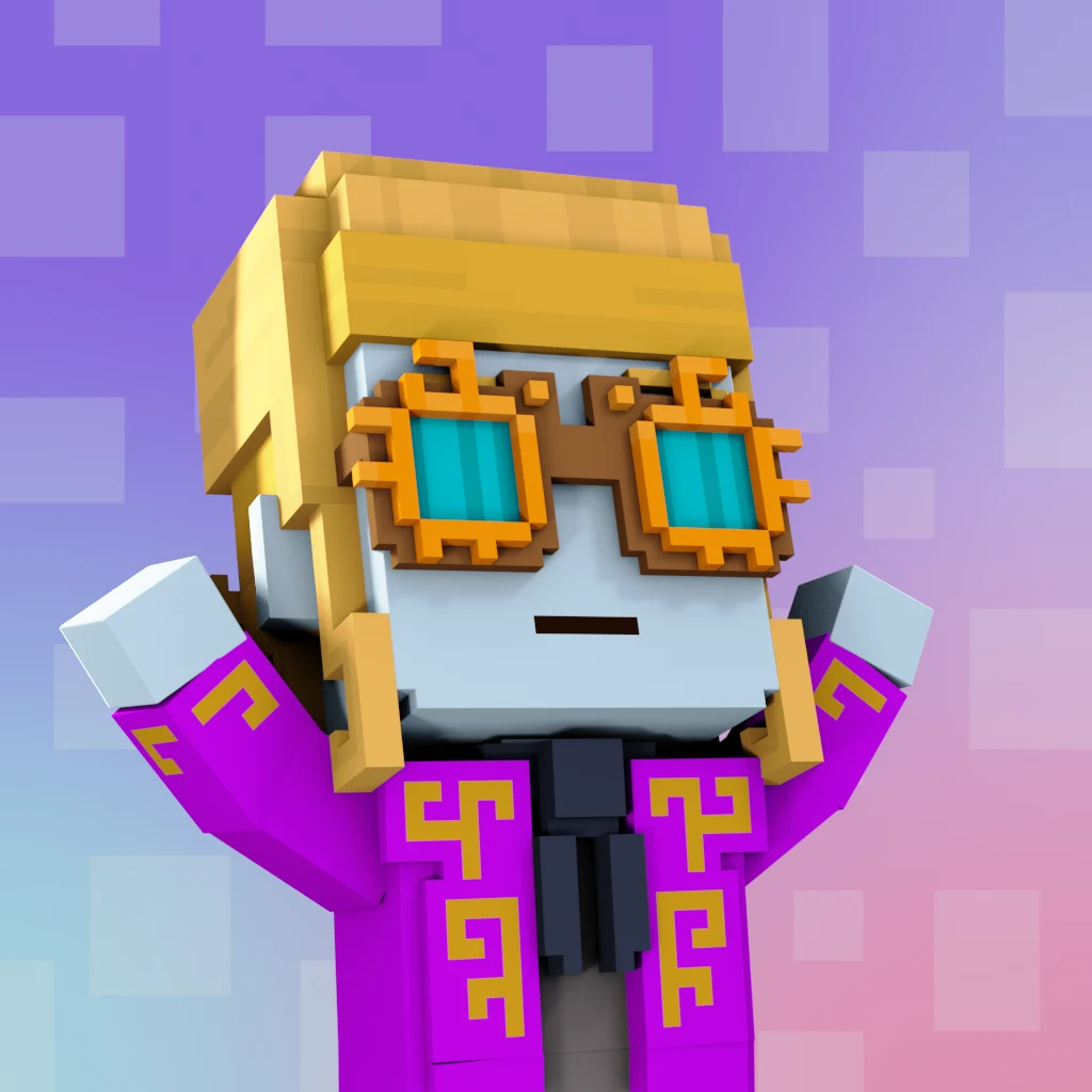 Pirate #4039 voxel render