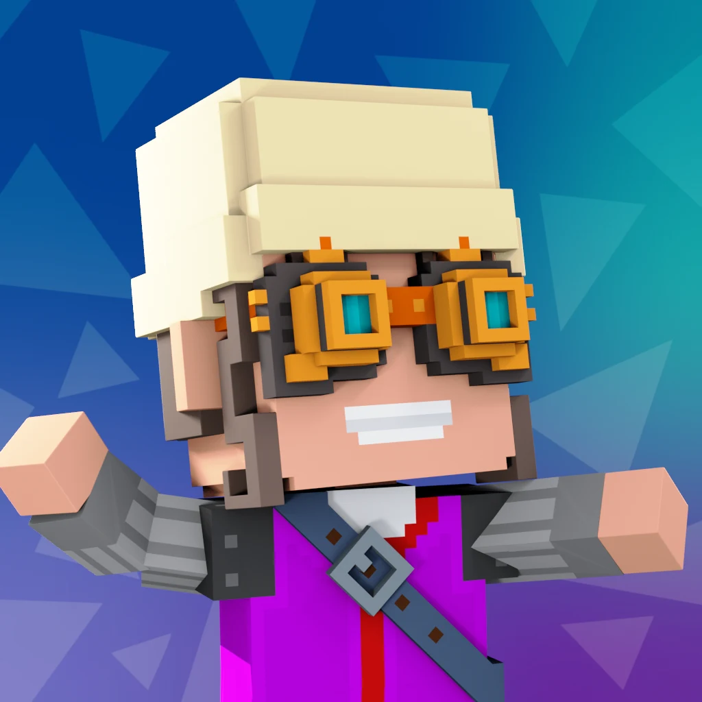 Pirate #404 voxel render