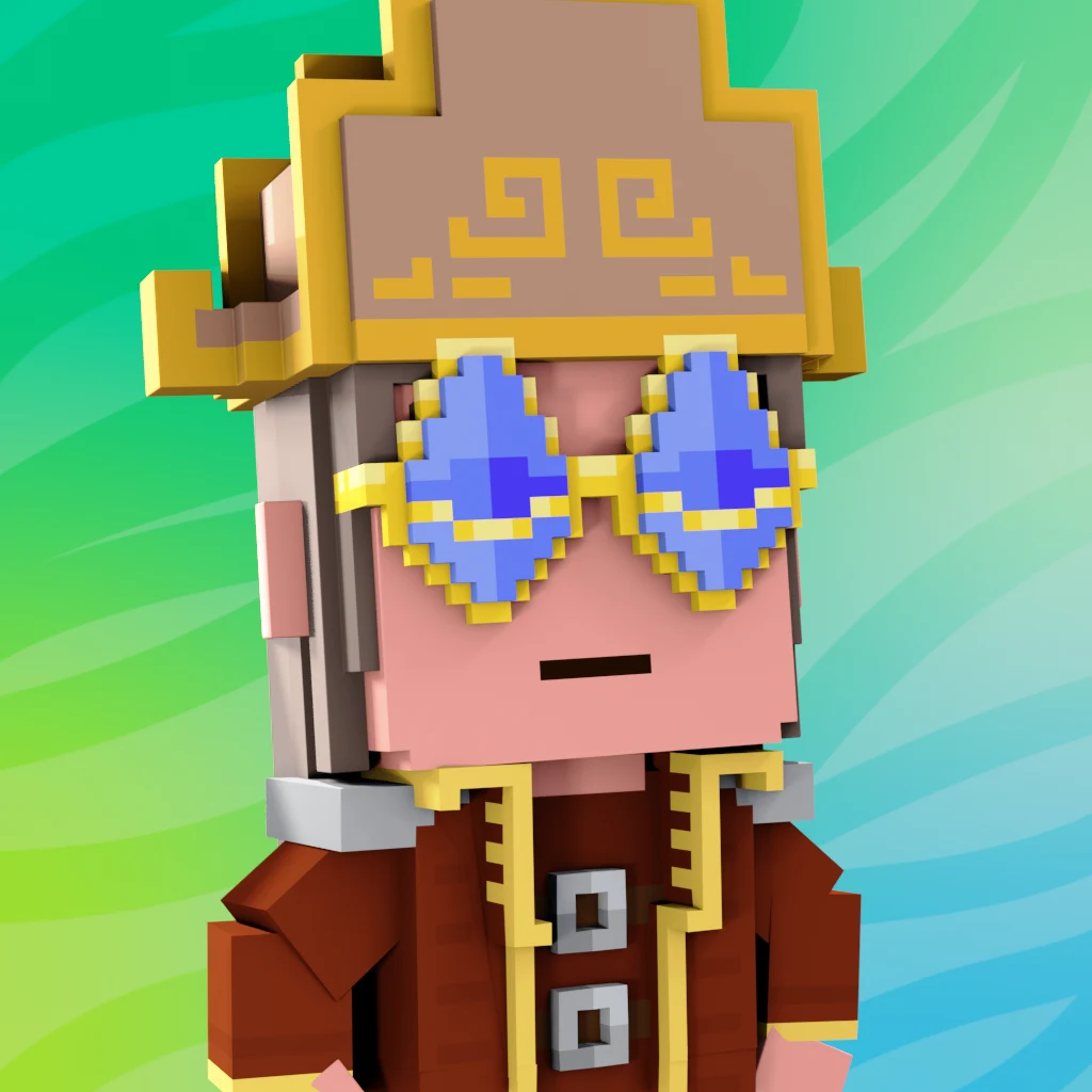 Pirate #4046 voxel render