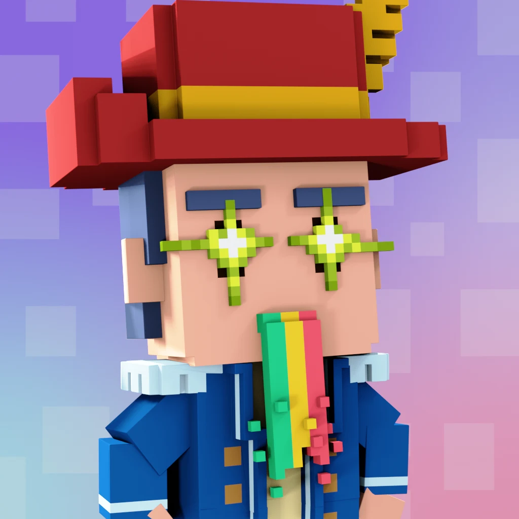 Pirate #4047 voxel render