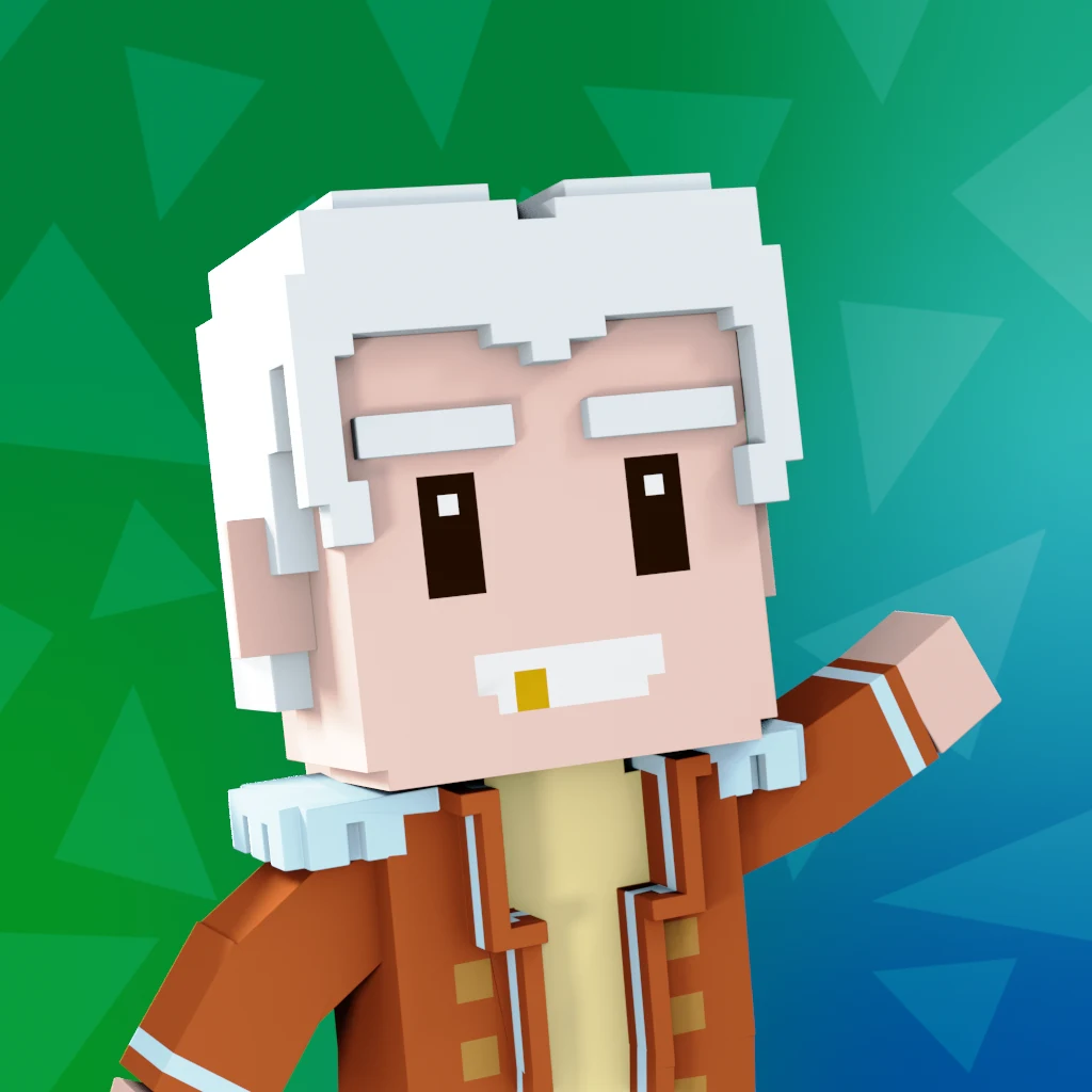 Pirate #4051 voxel render