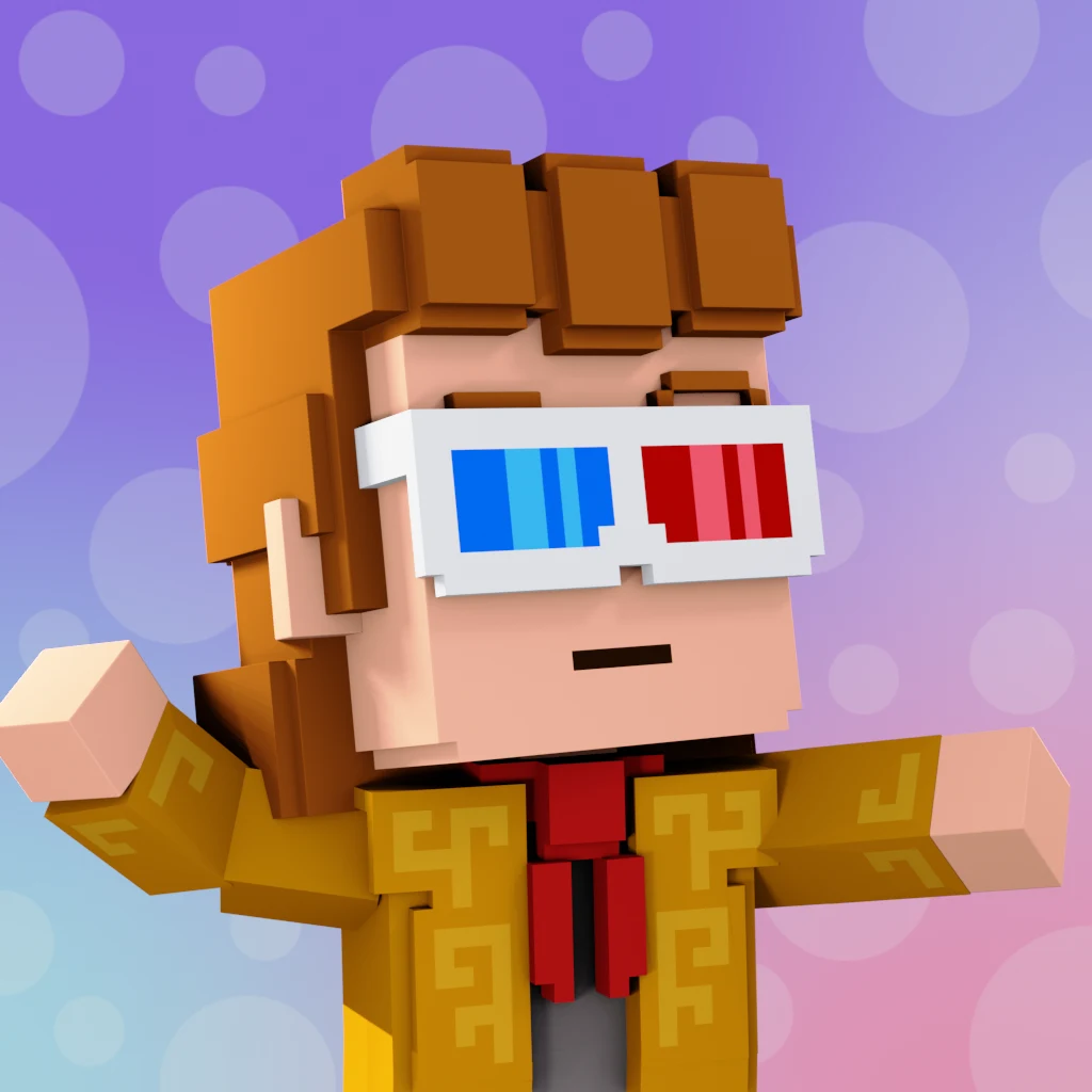 Pirate #4063 voxel render