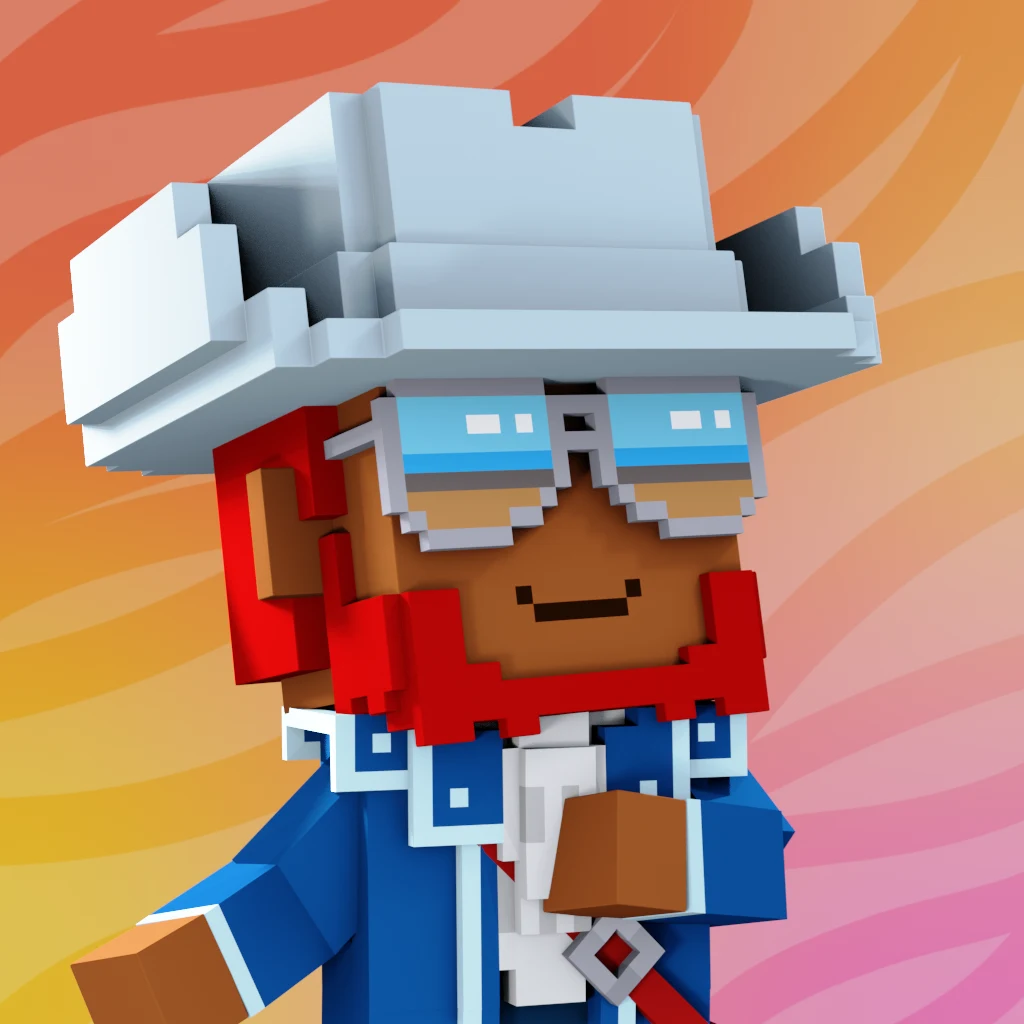 Pirate #4064 voxel render