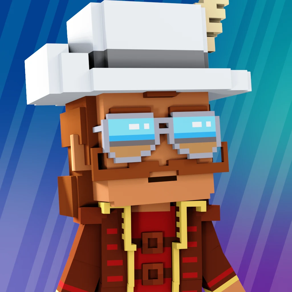 Pirate #4070 voxel render