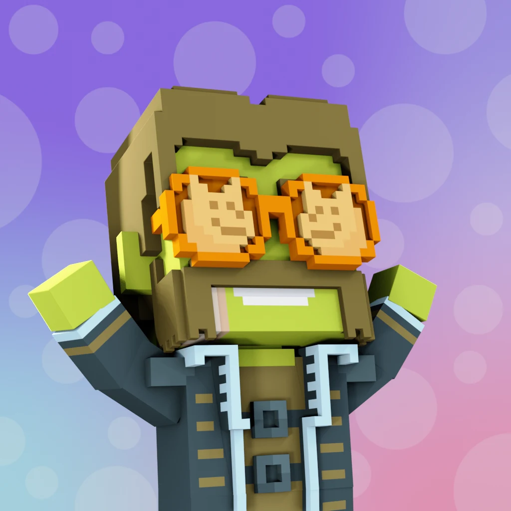 Pirate #4072 voxel render