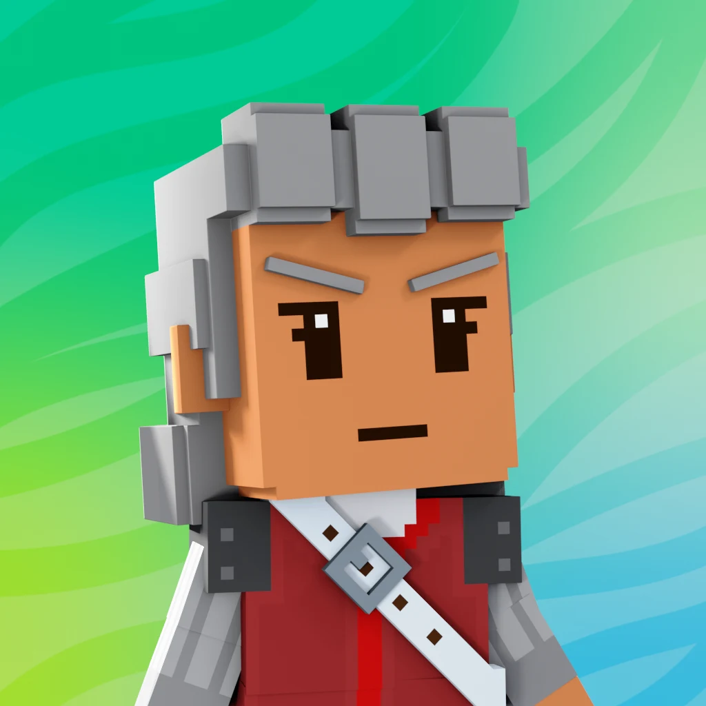 Pirate #4075 voxel render