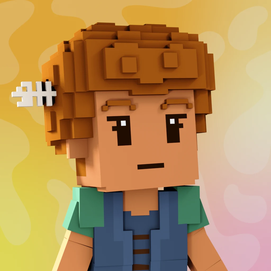 Pirate #4080 voxel render