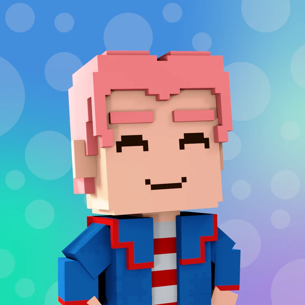 Pirate #409 voxel render