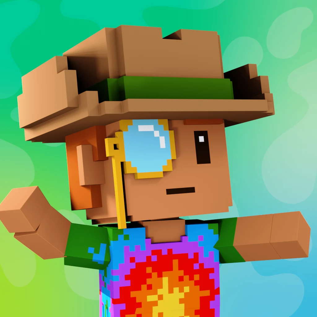 Pirate #4096 voxel render