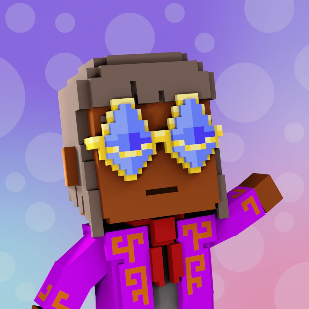 Pirate #4097 voxel render
