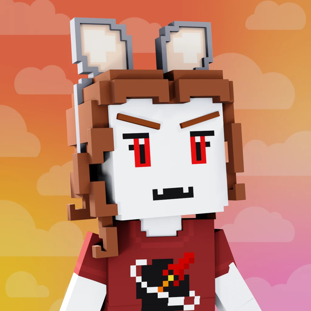 Pirate #4098 voxel render