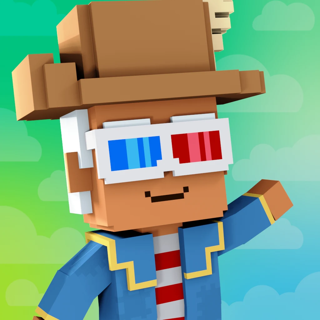 Pirate #4103 voxel render