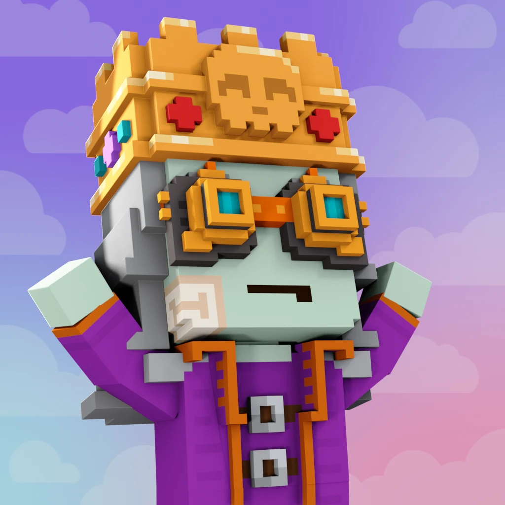Pirate #4108 voxel render