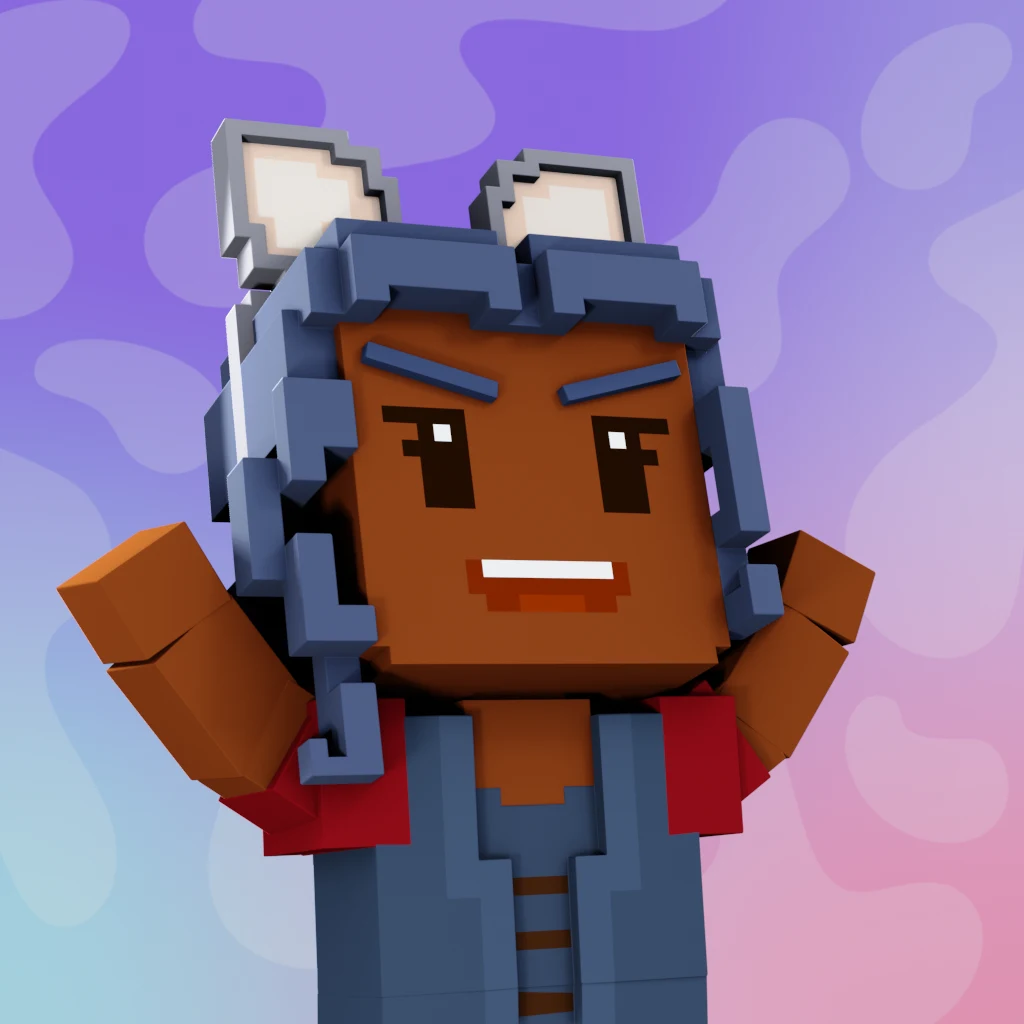 Pirate #411 voxel render