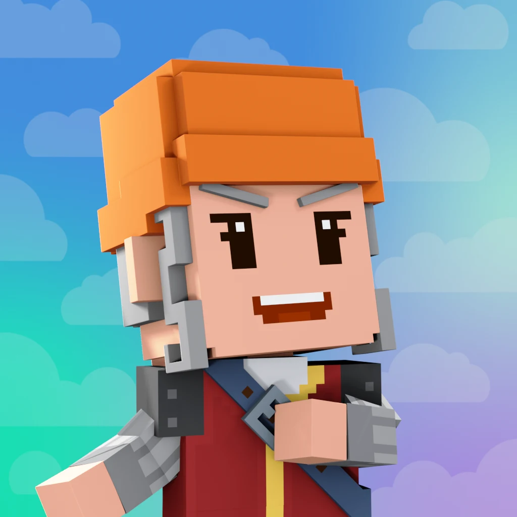 Pirate #4119 voxel render