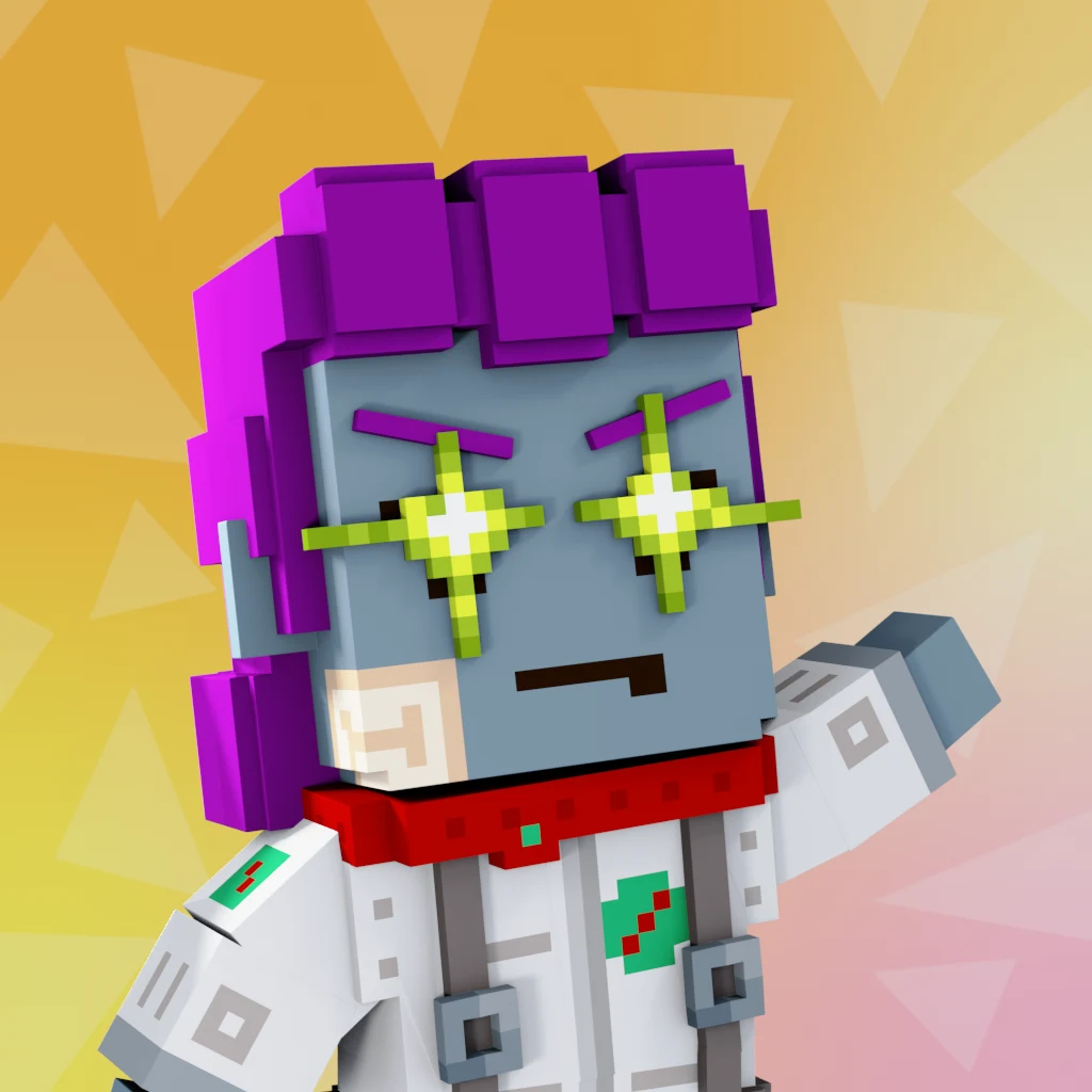 Pirate #4134 voxel render