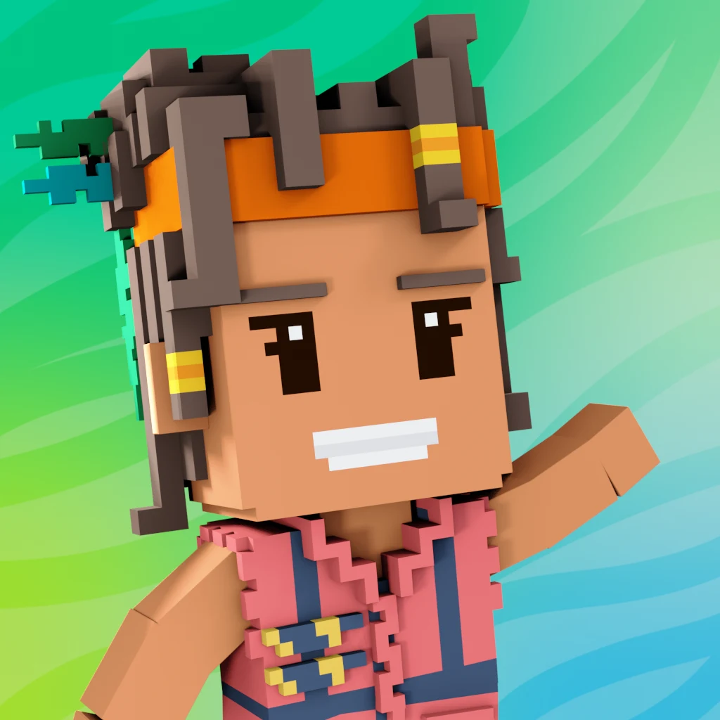 Pirate #4136 voxel render