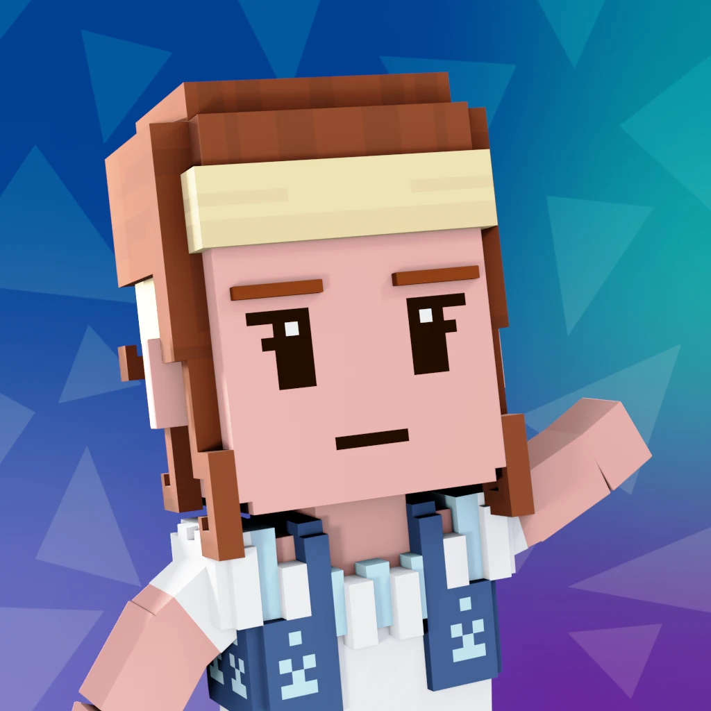 Pirate #4140 voxel render