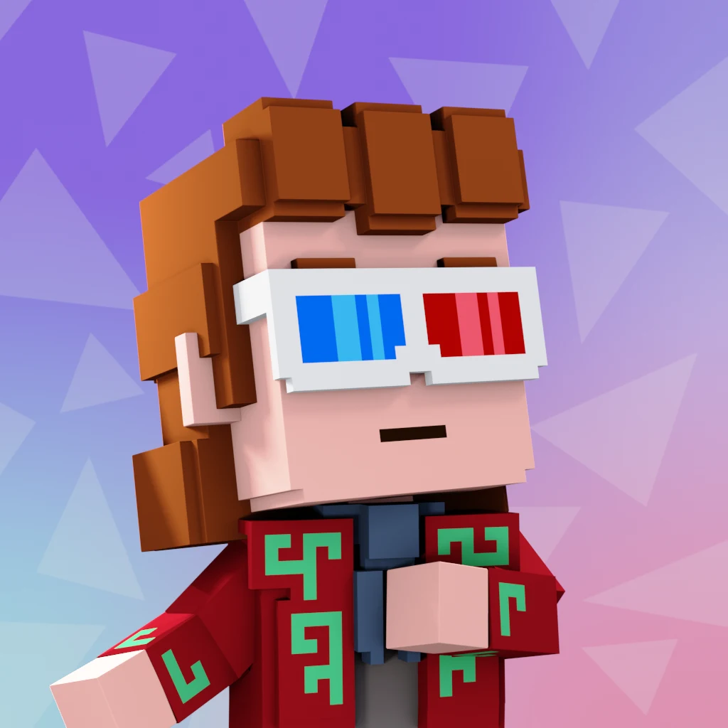 Pirate #4143 voxel render