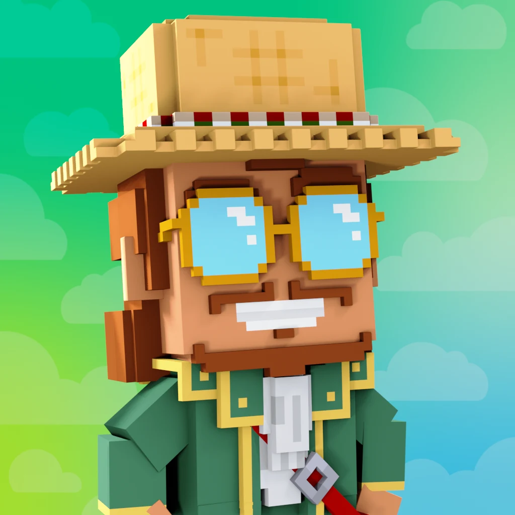 Pirate #415 voxel render