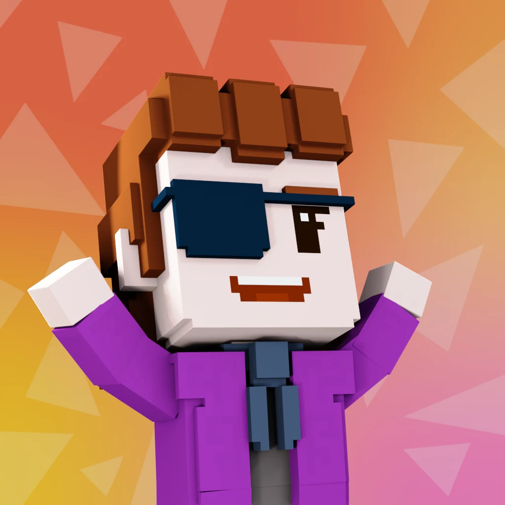 Pirate #4151 voxel render
