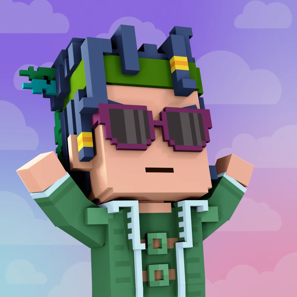 Pirate #4153 voxel render