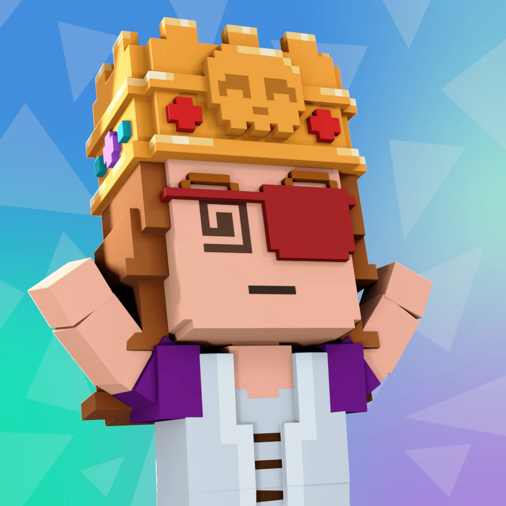Pirate #4155 voxel render