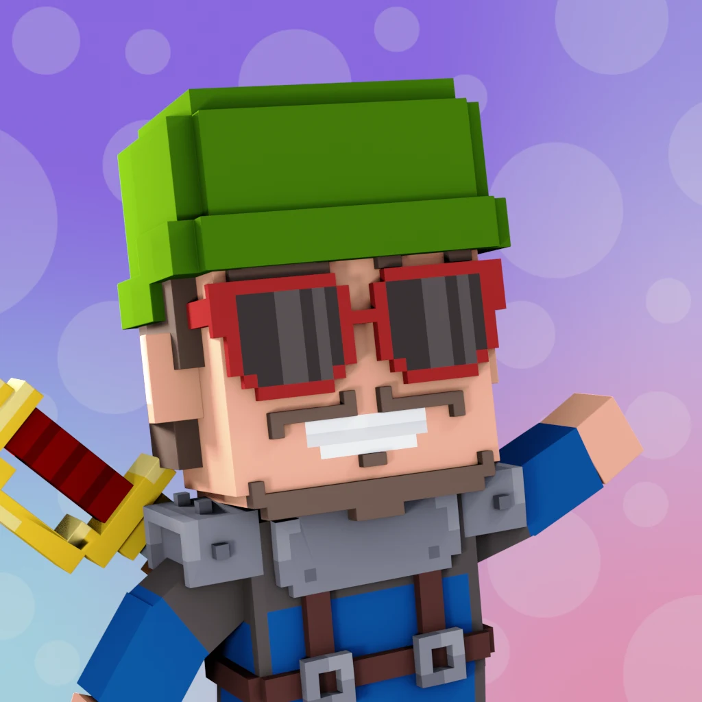 Pirate #4159 voxel render