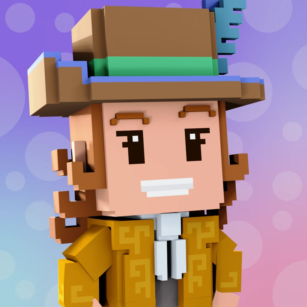 Pirate #4160 voxel render