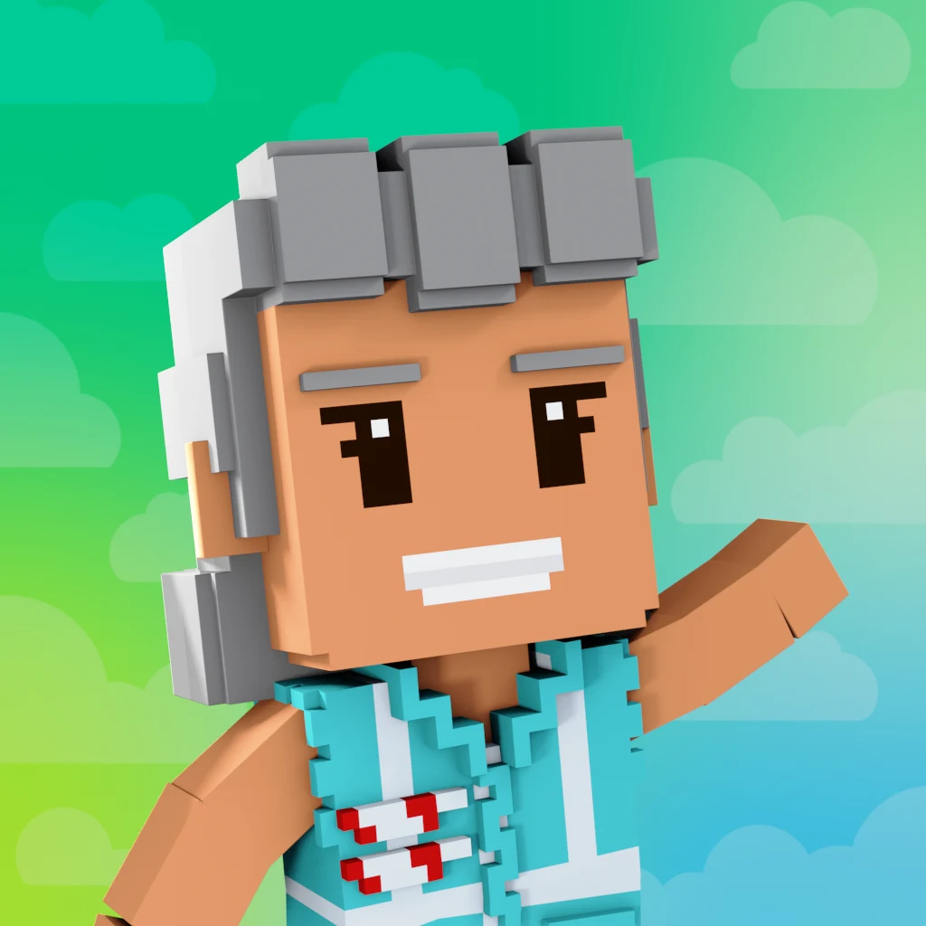 Pirate #4161 voxel render