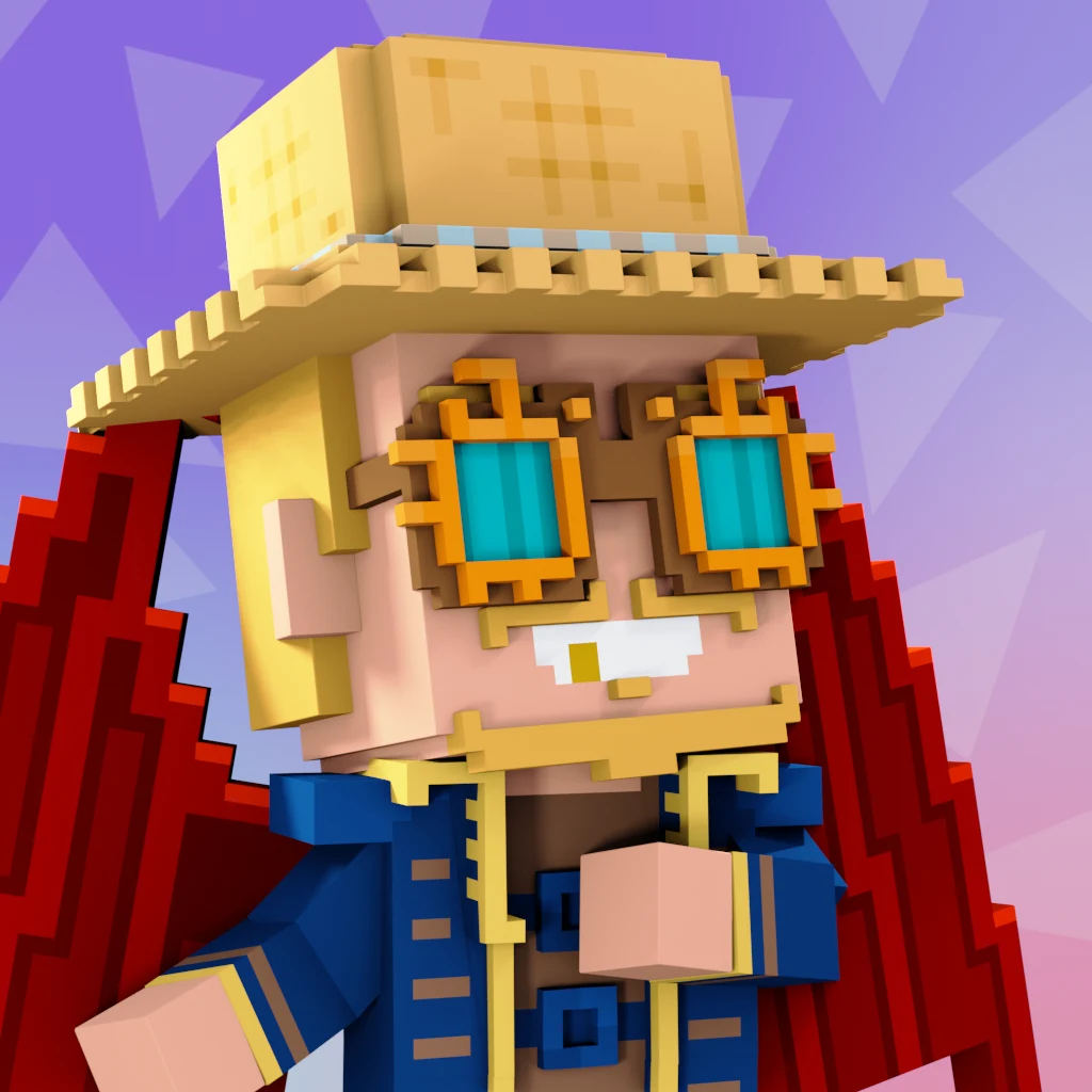 Pirate #4175 voxel render