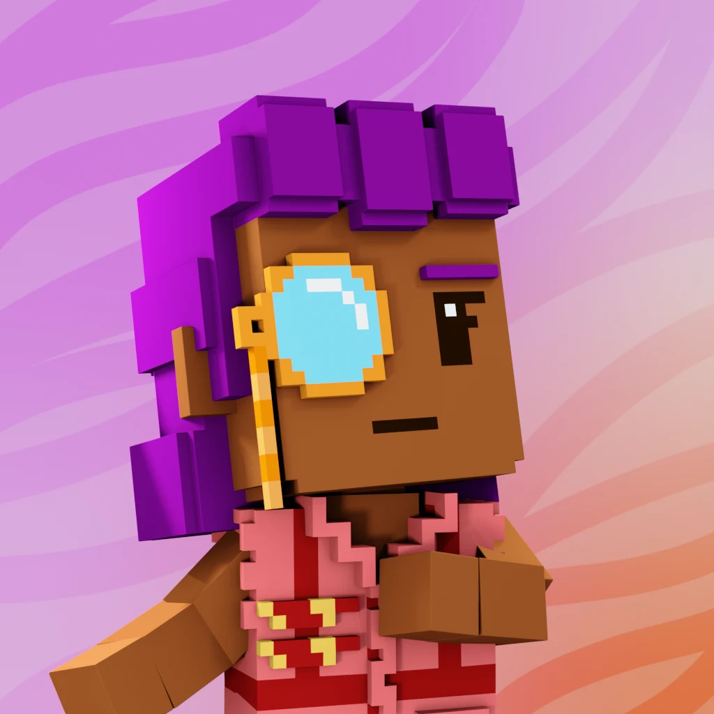 Pirate #4178 voxel render