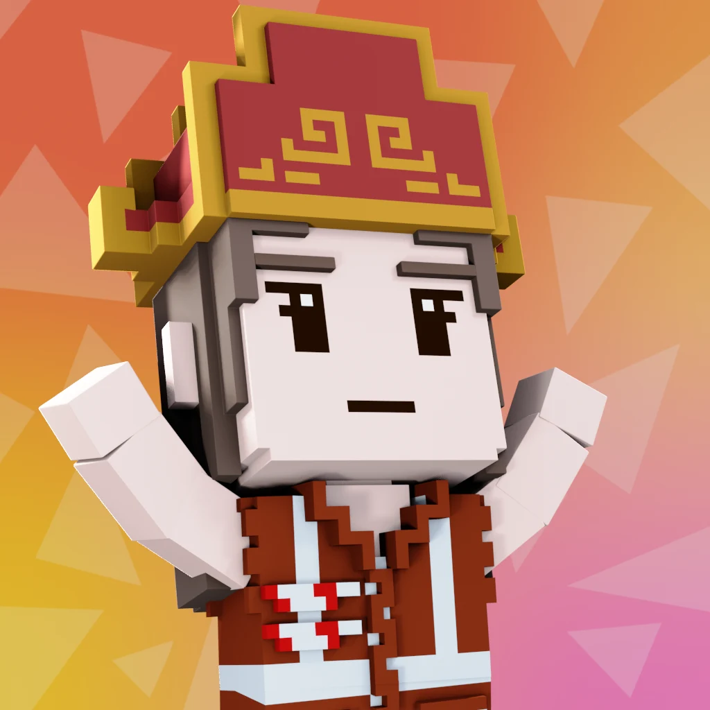 Pirate #4194 voxel render