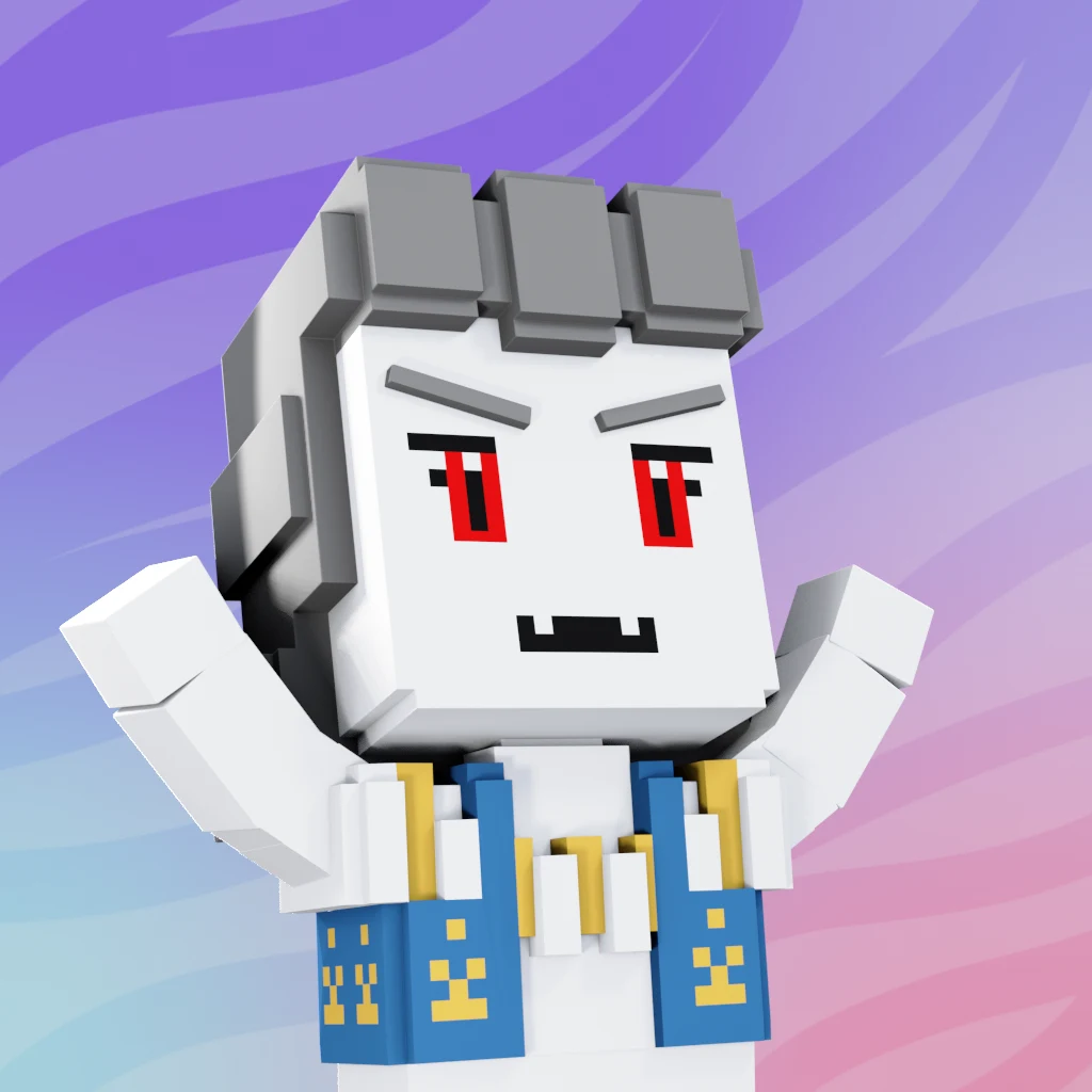 Pirate #4203 voxel render