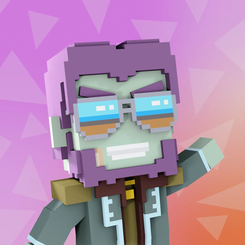 Pirate #4204 voxel render