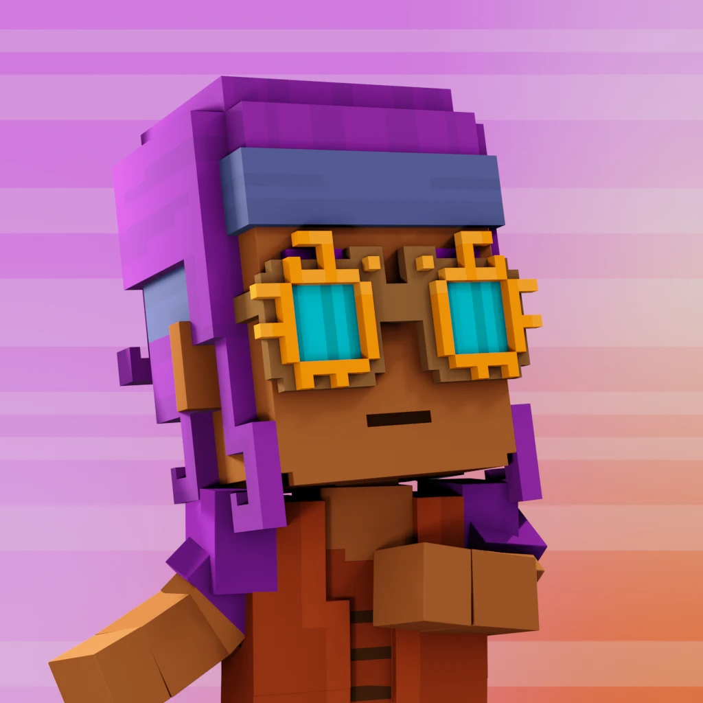 Pirate #4215 voxel render