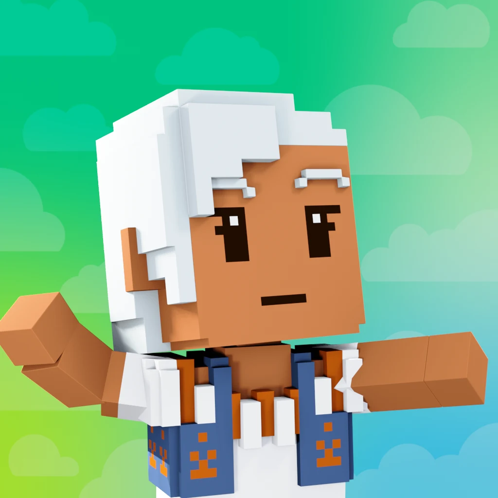 Pirate #4224 voxel render