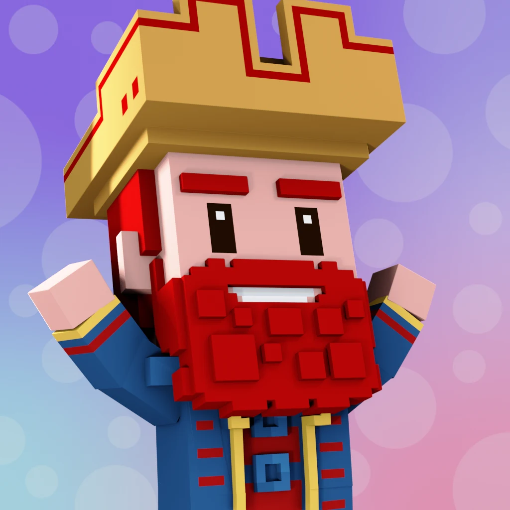 Pirate #4230 voxel render