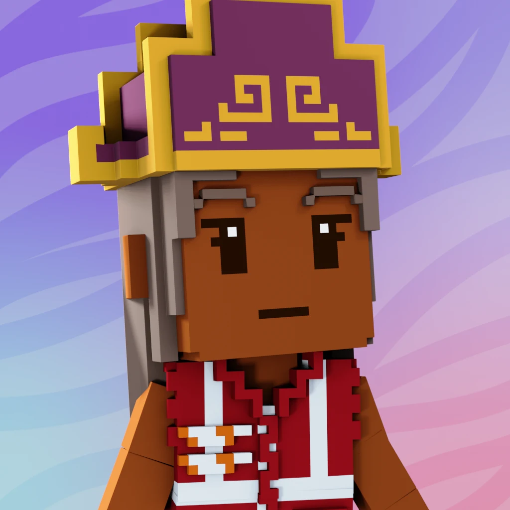 Pirate #4236 voxel render