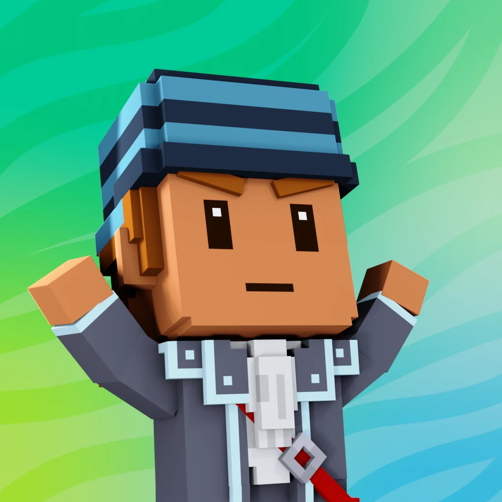 Pirate #4246 voxel render