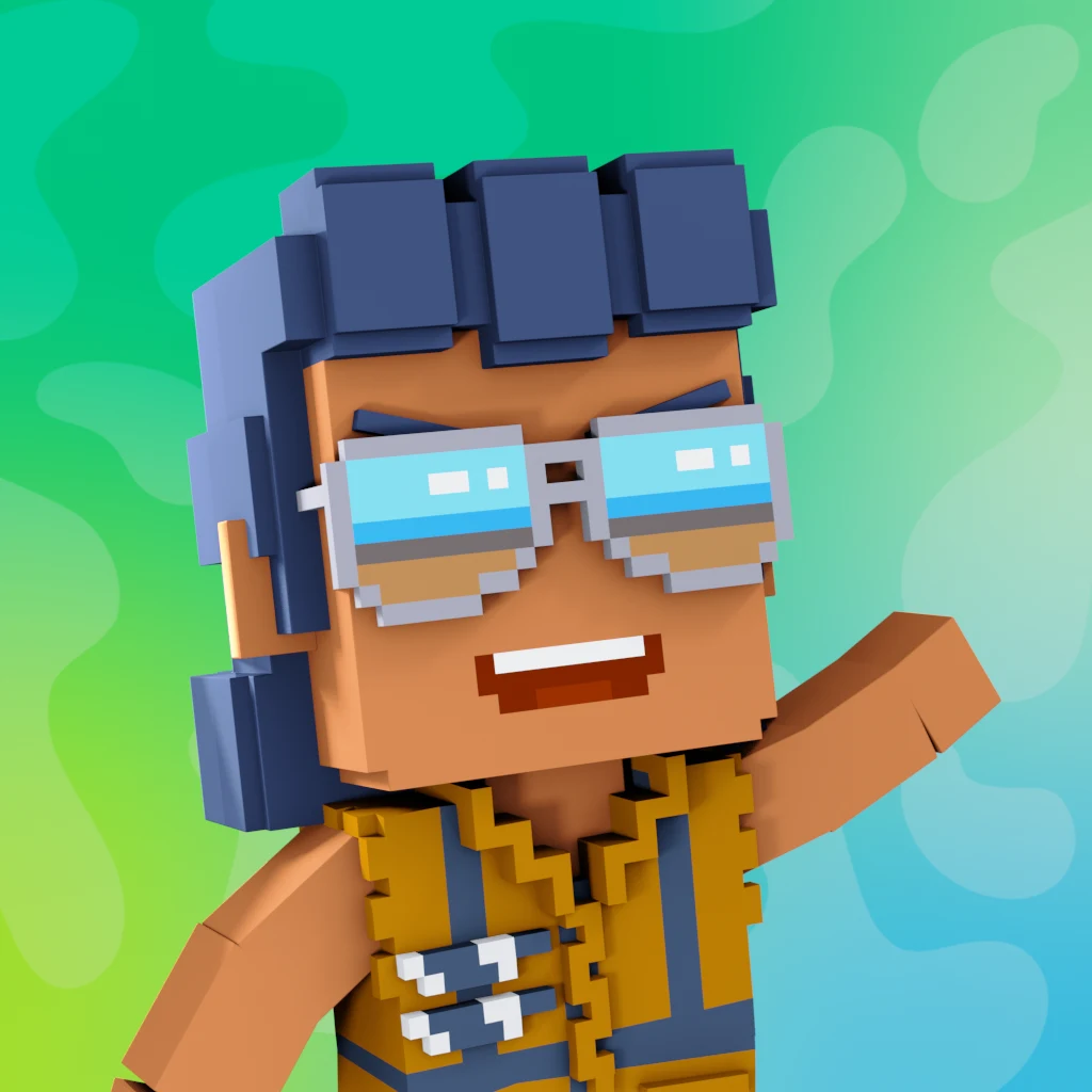 Pirate #4253 voxel render