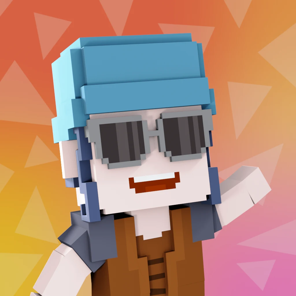 Pirate #4258 voxel render