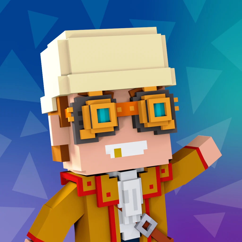 Pirate #4259 voxel render