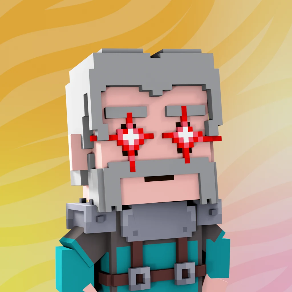 Pirate #4260 voxel render