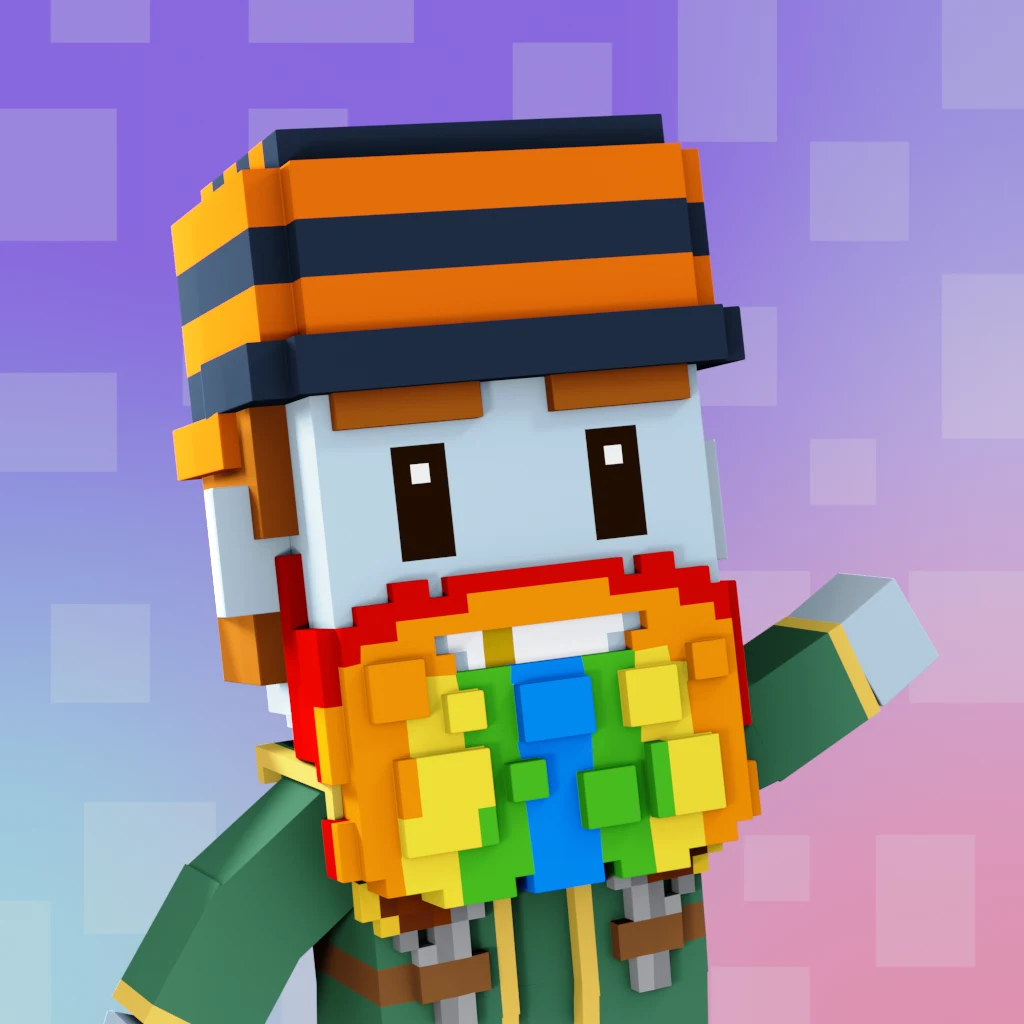 Pirate #4262 voxel render